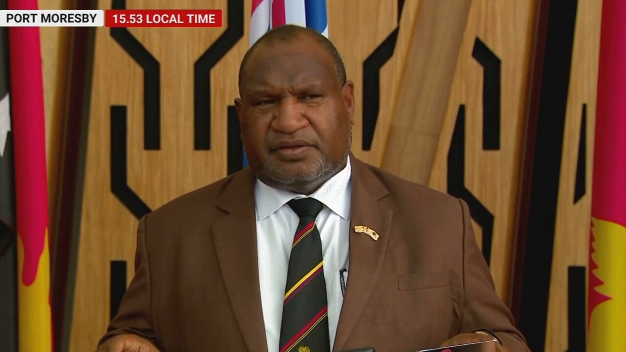 PNG’s PM remains firm on not discussing the nation’s relationship with China