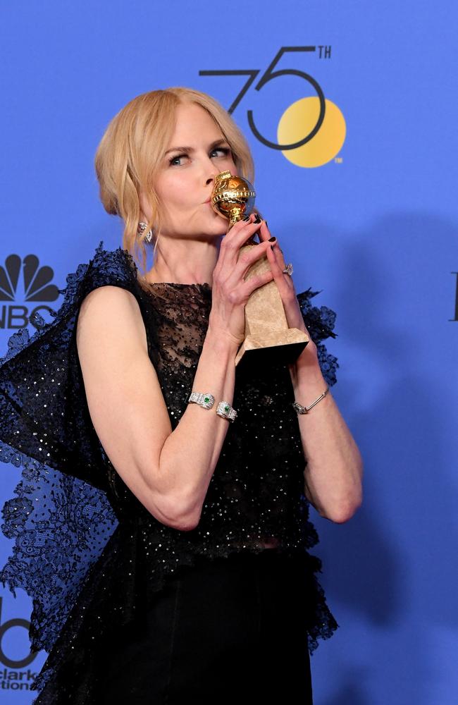 That same year Nicole Kidman also showed her support for victims of sex abuse and exploitation in Hollywood. Picture: WireImage