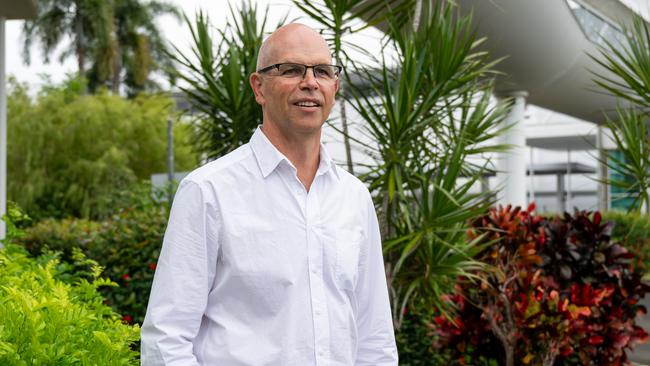 Cairns Airport chief executive Richard Barker. Picture Emily Barker.