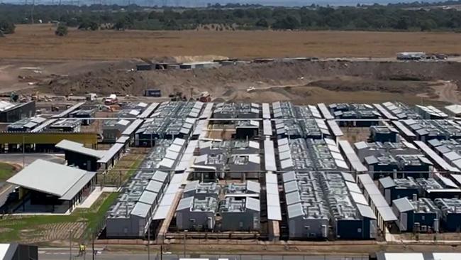 An aerial view of the Mickleham Quarantine Facility. Picture: Supplied