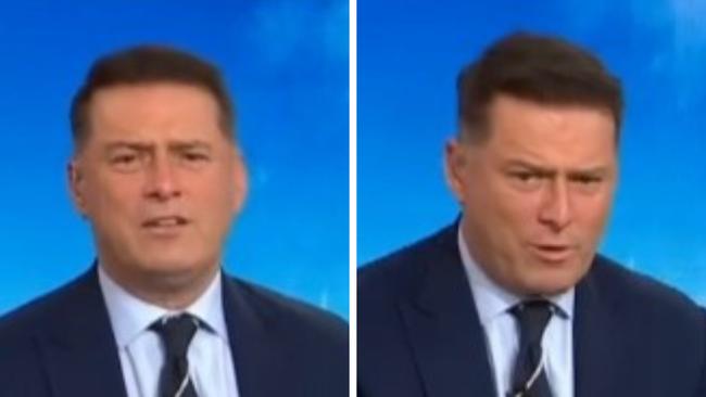 Karl Stefanovic on The Today Show.