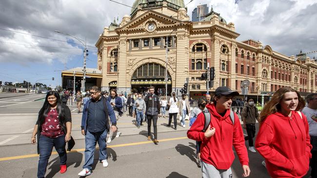 Melburnians are starved for travel. Picture: NCA NewsWire/David Geraghty