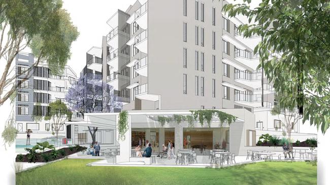 An artist impression of RSL Care Fernhill on King St, Caboolture.