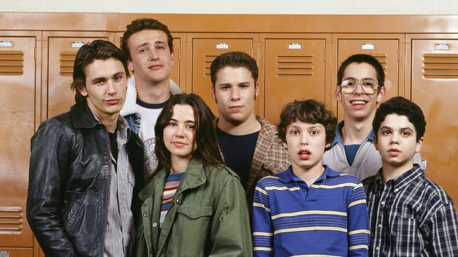 Busy Philipps (not pictured) claimed Franco (right) assaulted her on the set of Freaks And Geeks.