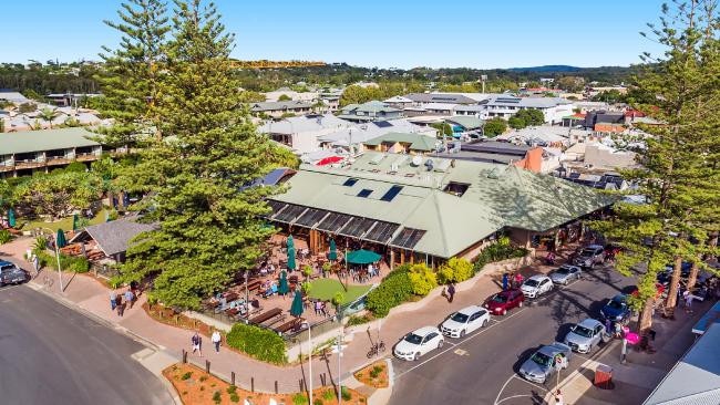 The Beach Hotel in Byron Bay.