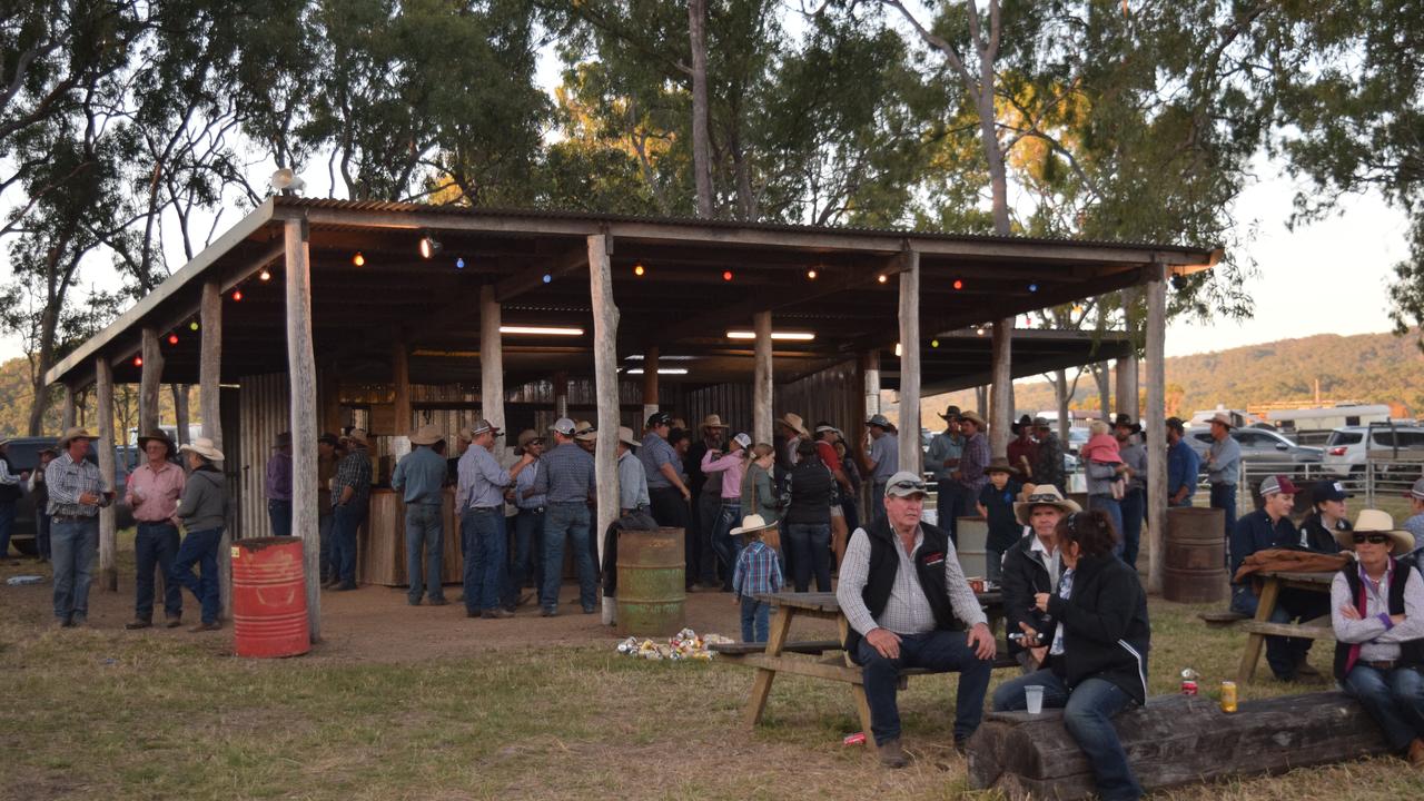 Hundreds of people camped out in the plains of the Blue Mountain property for this year's Campdraft.