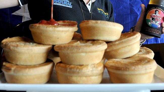 Meat pies actually originated in Europe. Picture: News Limited. 