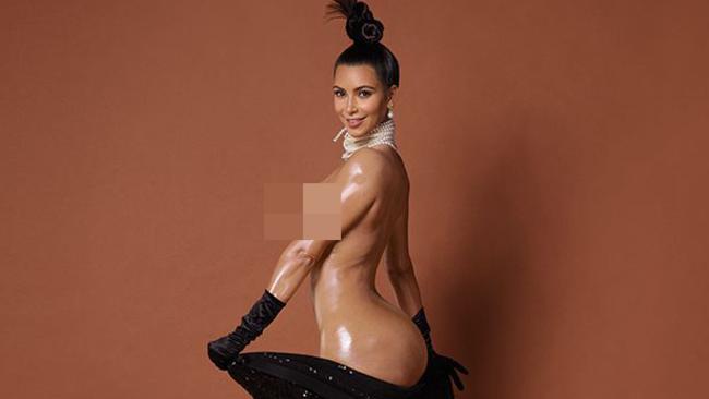 Kim Kardasian Women Nude