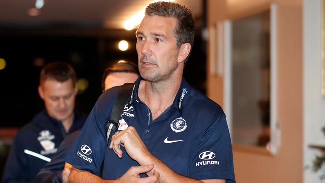 Stephen Silvagni has teed off at the Blues. Picture: Getty Images