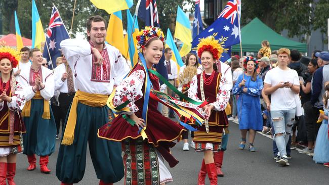 Pako Festa parade in 2020. picture: Glenn Ferguson