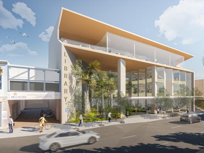 Grant funding will help start the construction of Gosford Regional Library. Picture: Central Coast Council