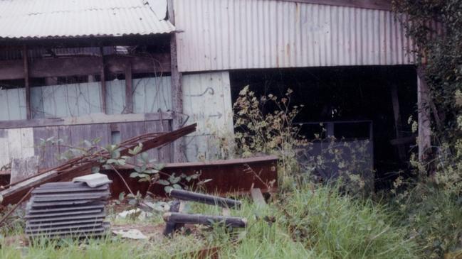 The gun shop where Michele Brown’s body was found. Picture: Supplied.