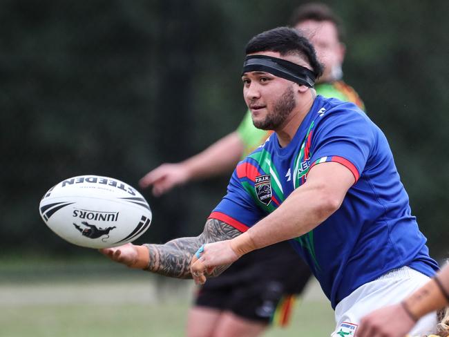 Trent Winterstein scored a try for Minchinbury. Picture Warren Gannon Photography