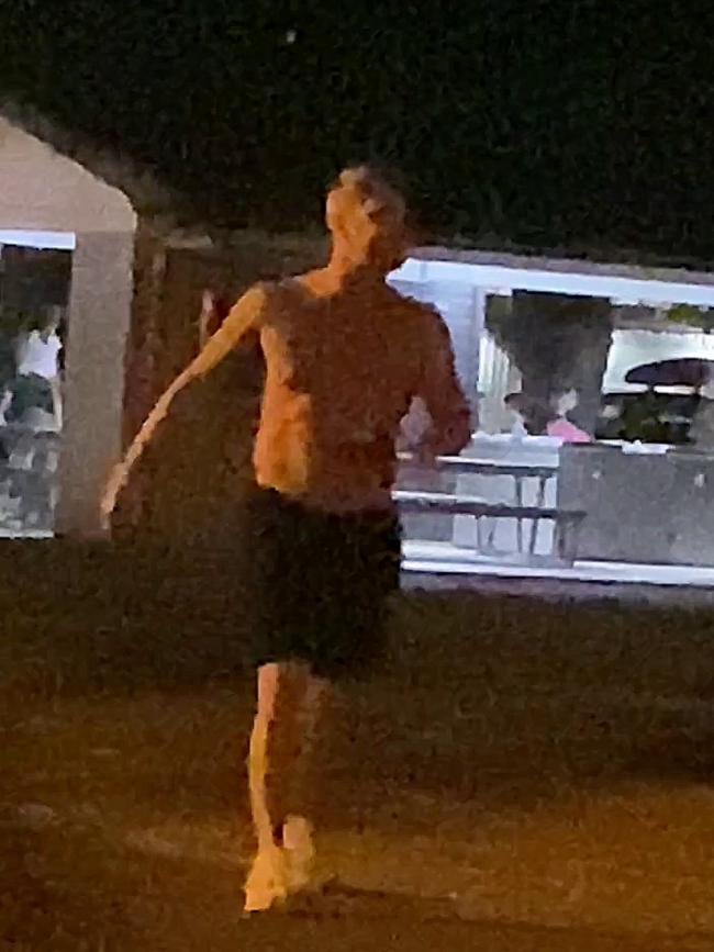 Michael Clarke was filmed in an altercation with girlfriend Jade Yarbrough in Noosa. Pic: The Daily Telegraph