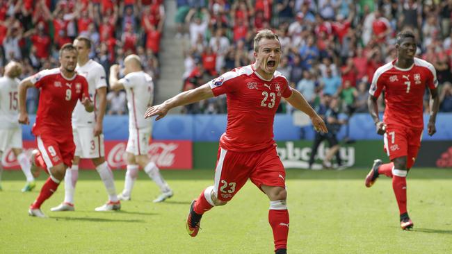 Shaqiri goal, video, Euro 2016: overhead bicycle kick for Switzerland v ...