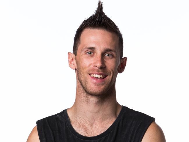Ninja Warrior contestant Jayden Irving, 25, Professional stuntman, VIC. Picture: Nine
