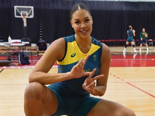 WEEKEND NEWSPAPERS SPECIAL. PLEASE CONTACT WEEKEND PIC EDITOR JEFF DARMANIN BEFORE PUBLISHING. ., Australian basketball star Liz Cambage as seen in instagram posts from Las Vegas, Nevada 2days ago.