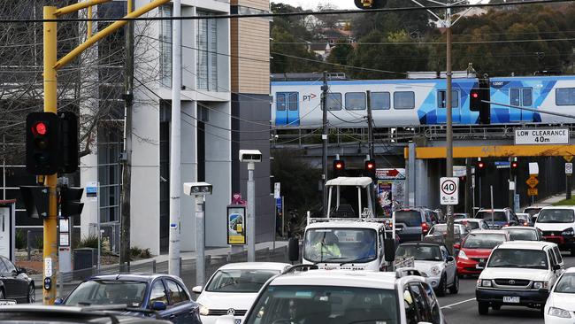 Cameras at the intersection of Batesford and Warrigal roads in Chadstone are regularly top the list as Victoria’s most lucrative. Picture: Paul Loughnan