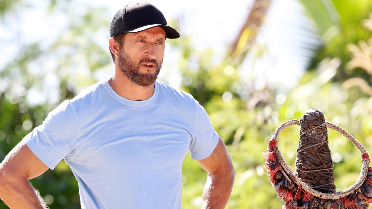 Survivor host Jonathan LaPaglia has cleared the air after a second challenge controversy. Picture: Nigel Wright.