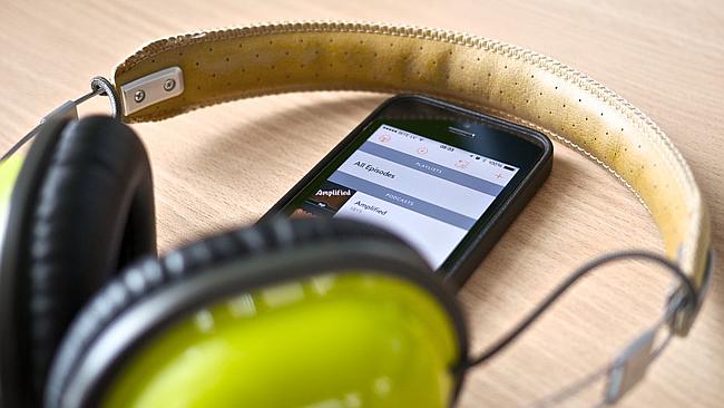 Podcasts are growing in popularity.