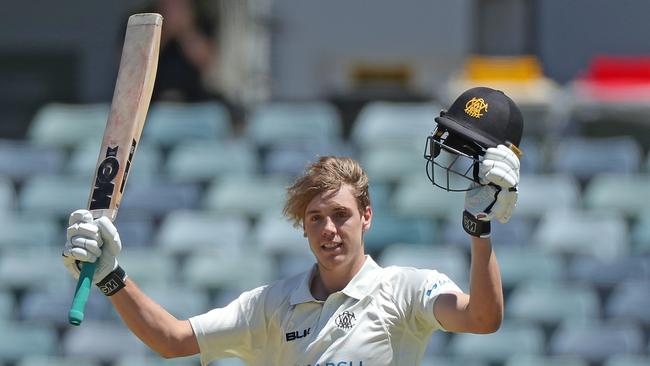 Cameron Green has been touted as Australia’s next all-rounder. Picture: AAP/Richard Wainwright