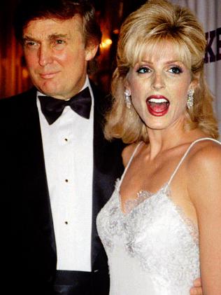 Marla Maples was the second Mrs Trump. Picture: Supplied