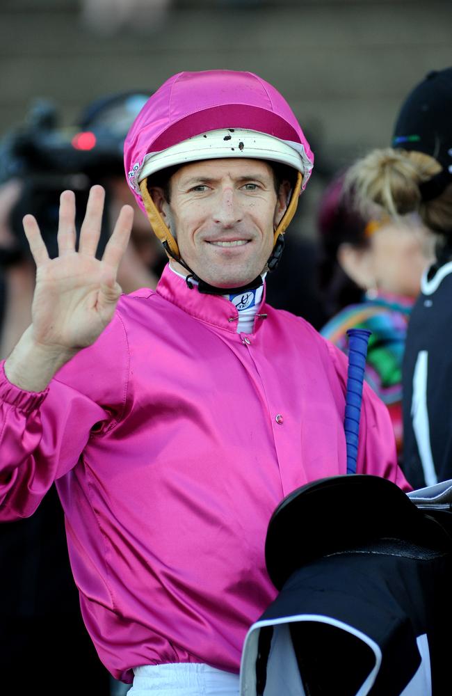 Four pack: Champion Sydney jockey Hugh Bowman. Picture: Simon Bullard