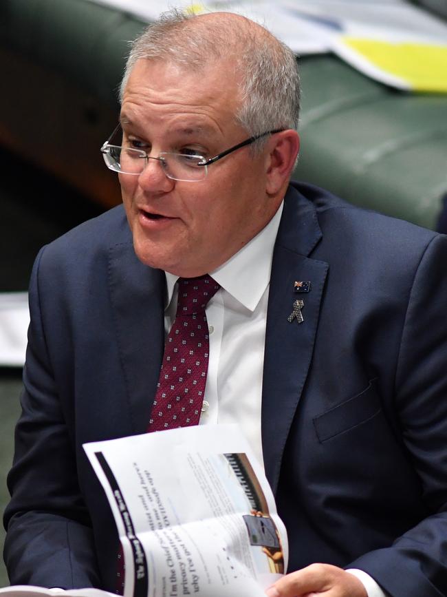 Prime Minister Scott Morrison. Picture: Getty Images