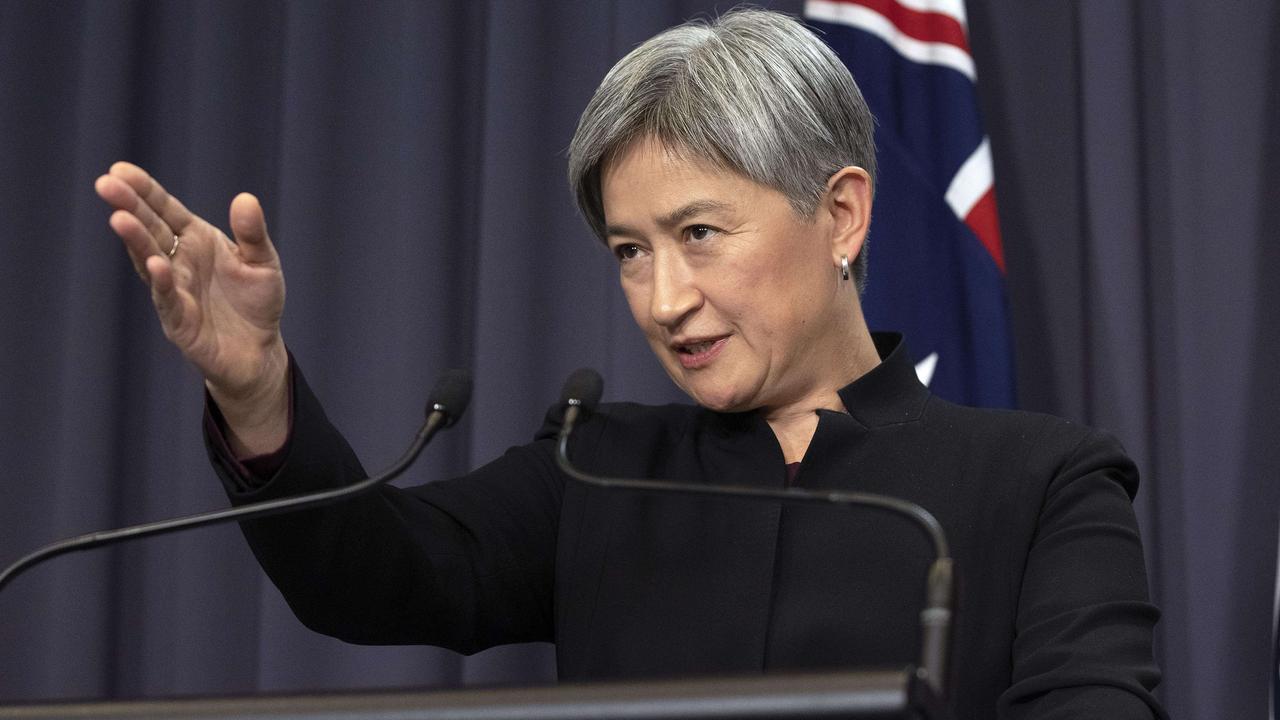 Foreign Affairs Minister Senator Penny Wong. Picture: NCA NewsWire / Gary Ramage