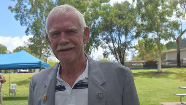 Vietnam veteran Andrew McKay encouraged the younger generation to stay true to their values and continue fighting for their freedoms. Picture: Laura Thomas