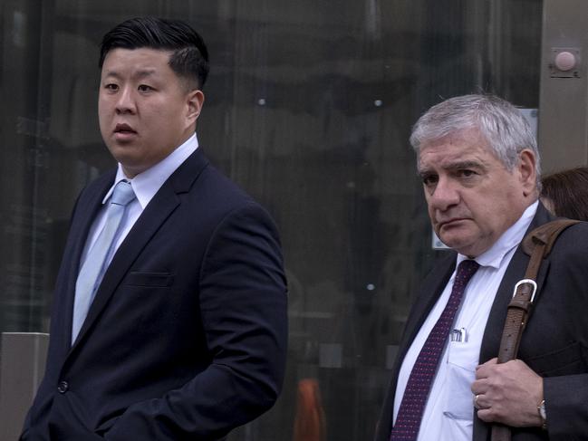 Chi Cuong Vu (left), who pleaded guilty in relation to providing encrypted phones connected to a drug smuggling operation. Picture: NCA NewsWire/Luis Enrique Ascui