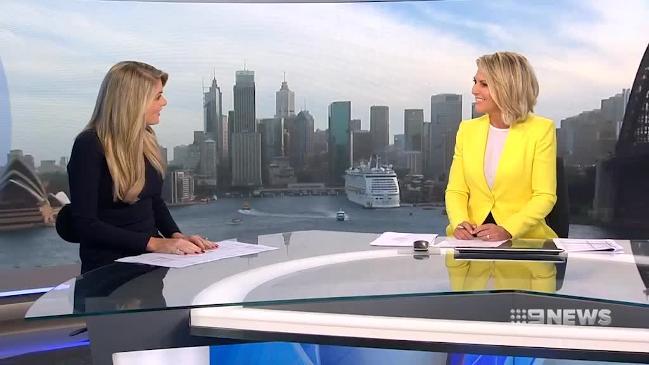 Erin Molan announces her pregnancy on Sydney’s Nine News 