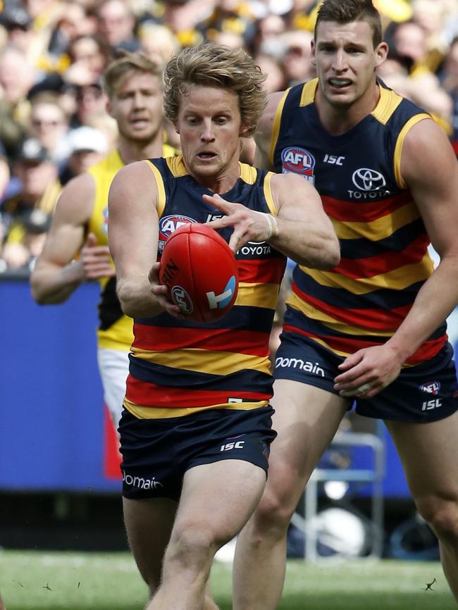 Adelaide vice-captain Rory Sloane during the grand final. Picture: David Caird