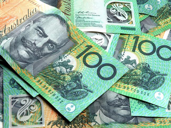 Lots of Australian 100 dollar notes. Click to see more...  Picture: istock