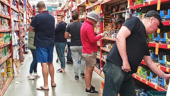 Bunnings is expanding its in-store advertising. Picture: Brenton Edwards