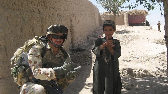 James Prascevic on duty in Afghanistan — James’s diary from his tour is now part of News Corp’s 100 Years of Untold Stories: Anzac to Afghanistan project to commemorate the Centenary of WWI.