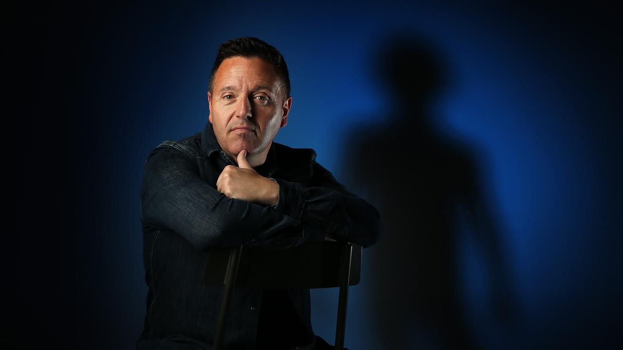 American psychic medium John Edwards pictured in Sydney. Picture: Toby Zerna