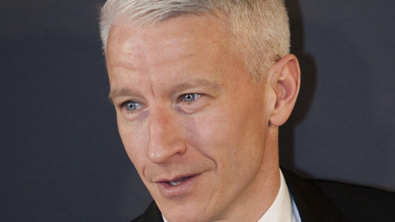 CNN journalist and sixth-generation Vanderbilt descendant Anderson Cooper once famously said “there’s no trust fund” left. Picture: AFP