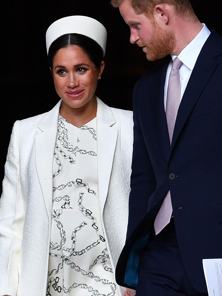 Meghan and Harry are ‘excited’ as birth grows near. Picture: Ben Stansall.