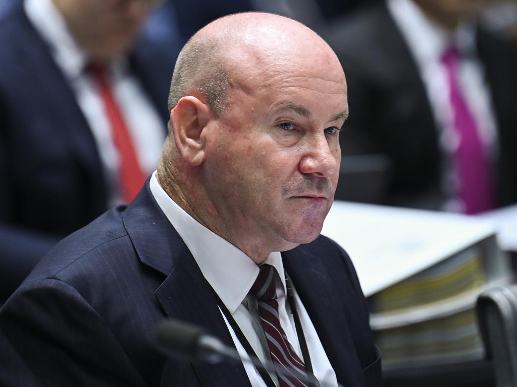 Defence secretary Greg Moriarty was grilled over the issue.