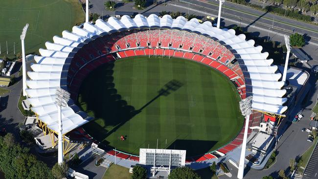 Fans were slapped with parking fines at Metricon Stadium on the weekend