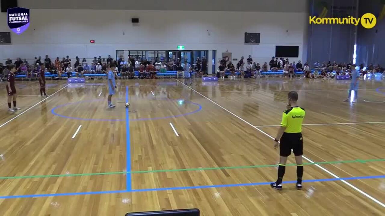 Replay: Football Queensland v Football NSW Thunder (U16 Boys GF) - 2025 National Futsal Championships Day 5