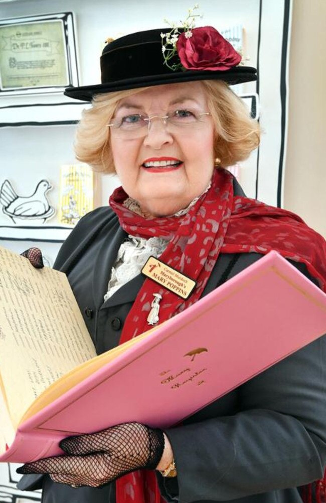 Mrs Murdoch is perhaps best known for her work as tourism ambassador for Fraser Coast council, appeared as Mary Poppins Mary Heritage and Mary Widow through a 23-year career.