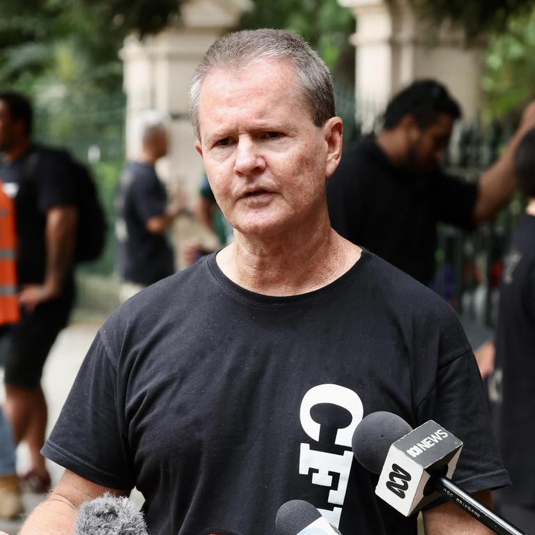 CFMEU boss Michael Ravbar is one of the leaders to be terminated. Picture: Liam Kidston