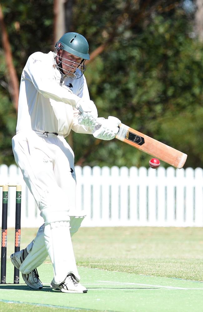 BPCA A1: Anglesea v Ocean Grove. Ned Cooper batting for Anglesea.