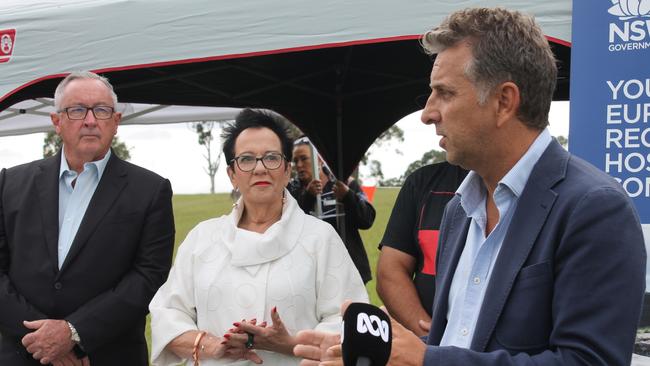 Former state member for Bega, Andrew Constance, said the hospital project needed to be bipartisan. Picture: Tom McGann.