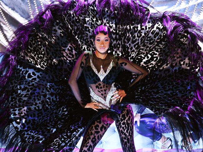 Cardi B performs onstage during the 61st Grammys. Picture: Getty