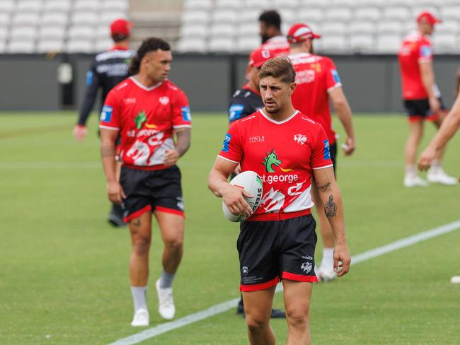 Zac lomax has made it clear he wants out of the Dragons. Picture: David Swift