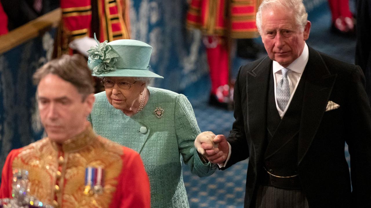 The Queen during the State Opening of Parliament at the Houses of Parliament in London on December 19, 2019. Picture: Matt Dunham/AFP