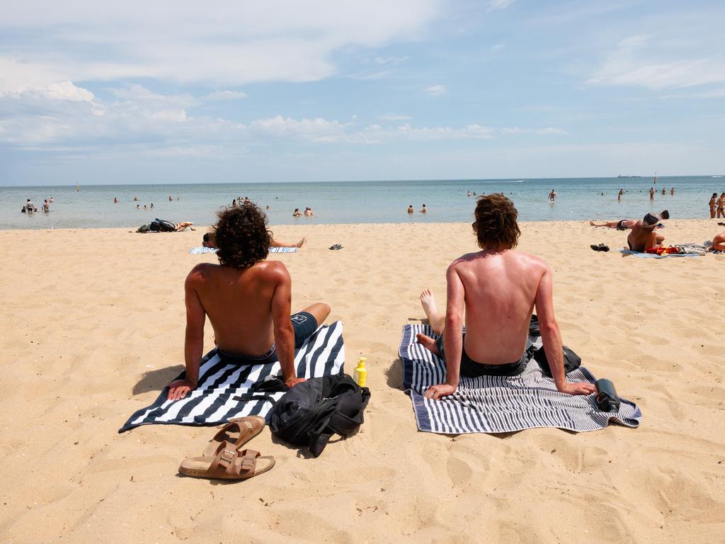 St Kilda beach remains a popular destination for good reason, but crime in the area is skyrocketing. Picture: NewsWire / Nadir Kinani